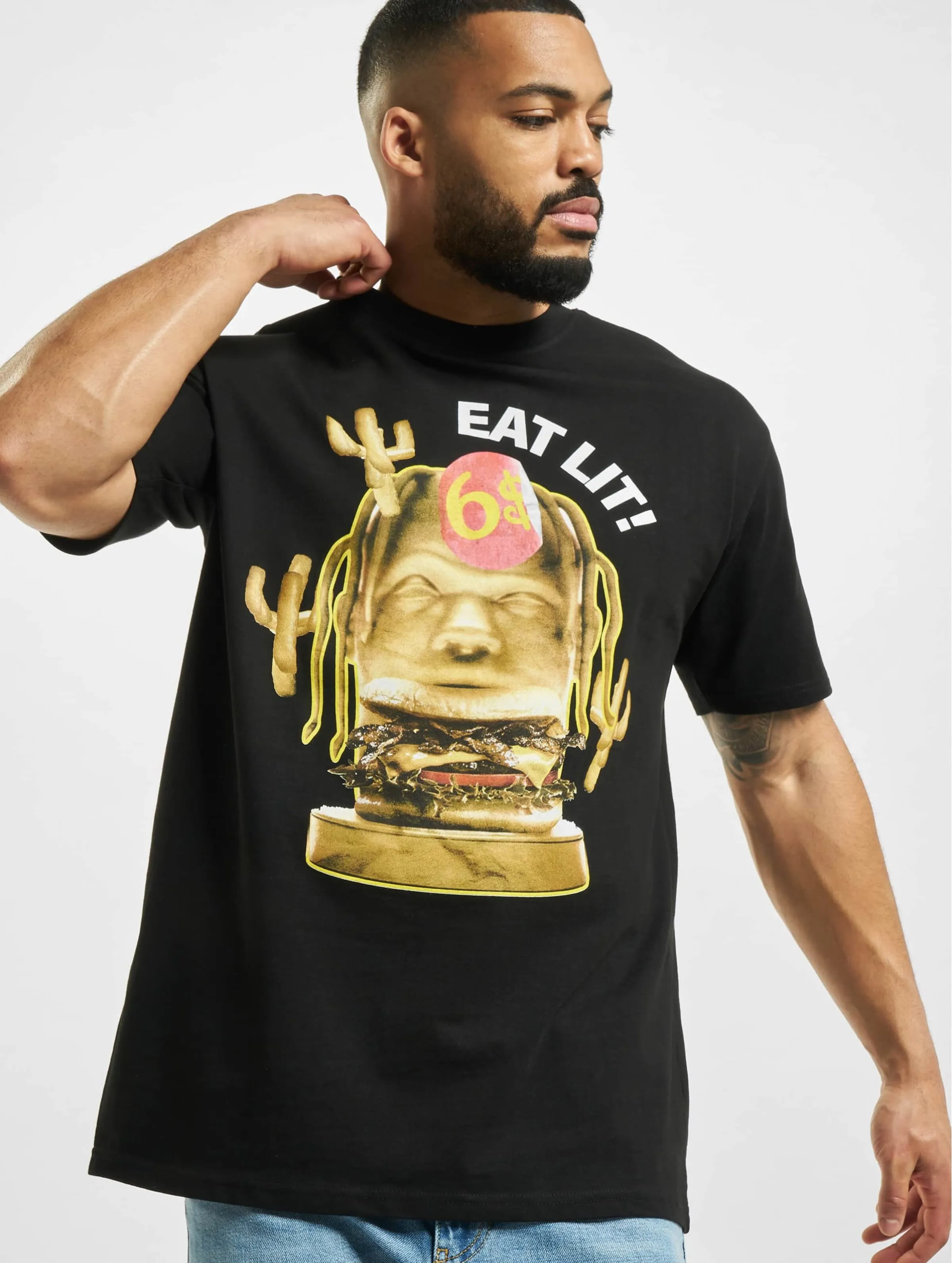 Mister Tee Upscale Eat Lit Oversize