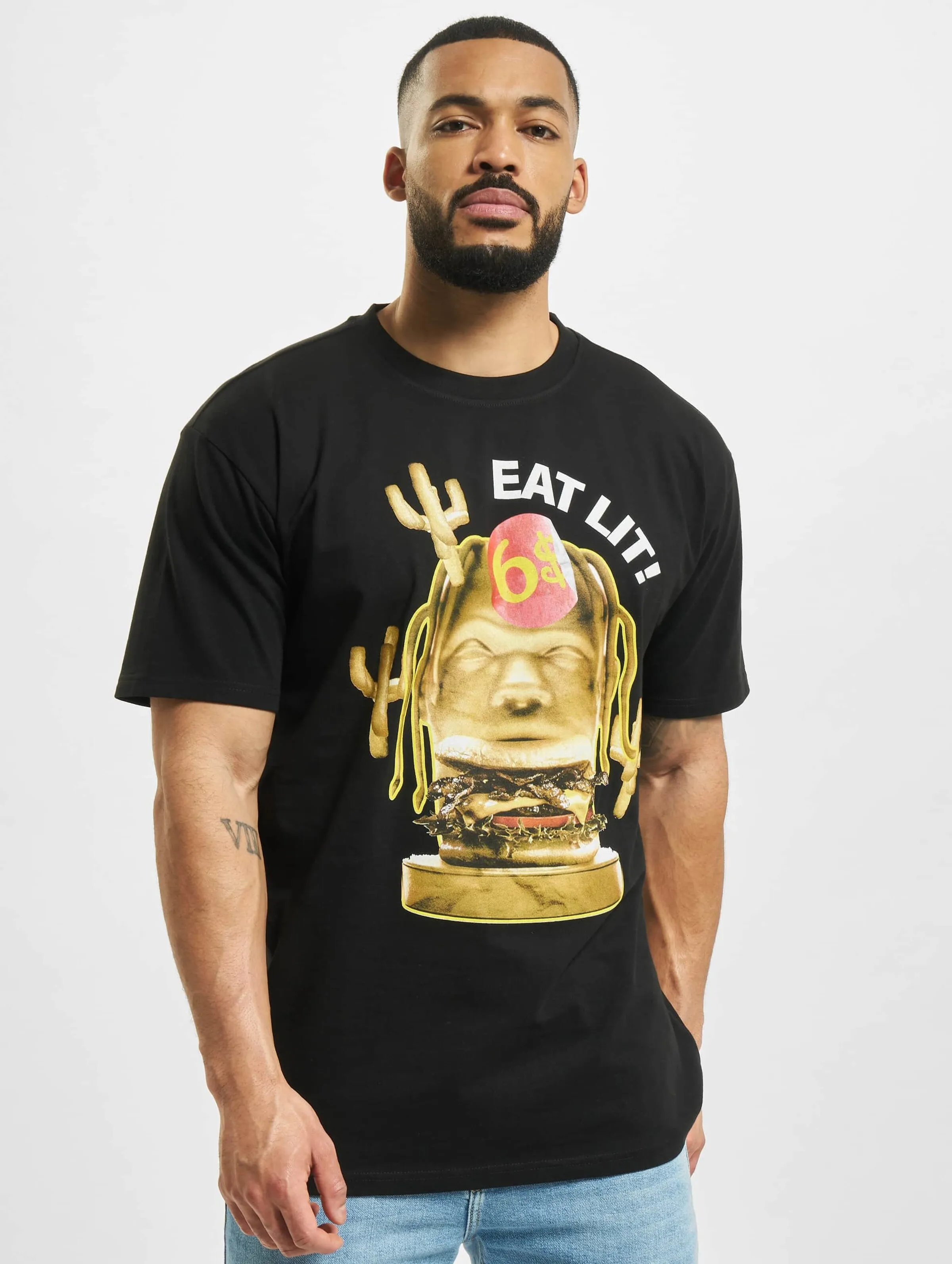Mister Tee Upscale Eat Lit Oversize