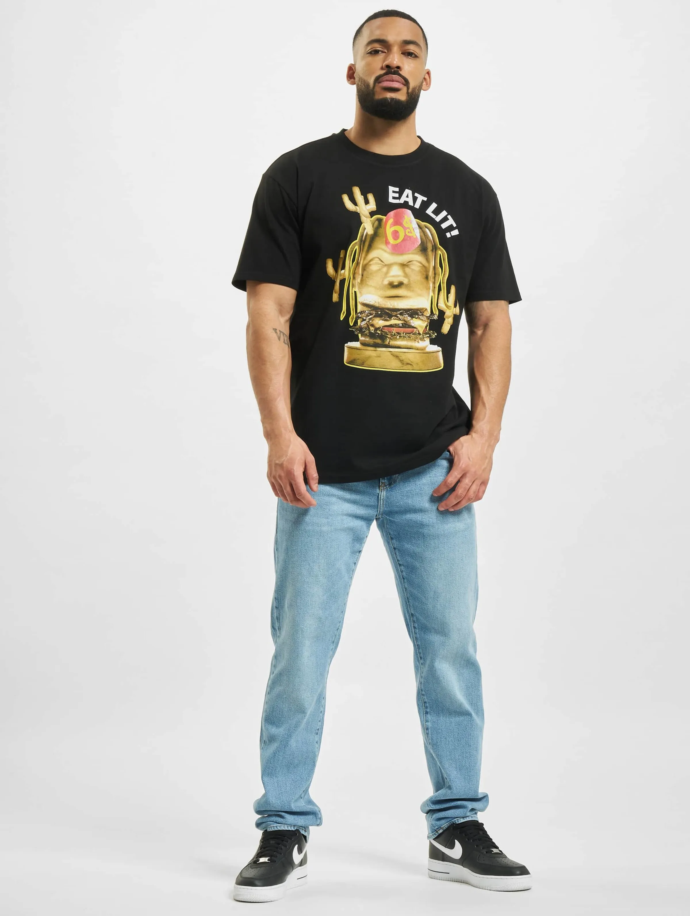 Mister Tee Upscale Eat Lit Oversize