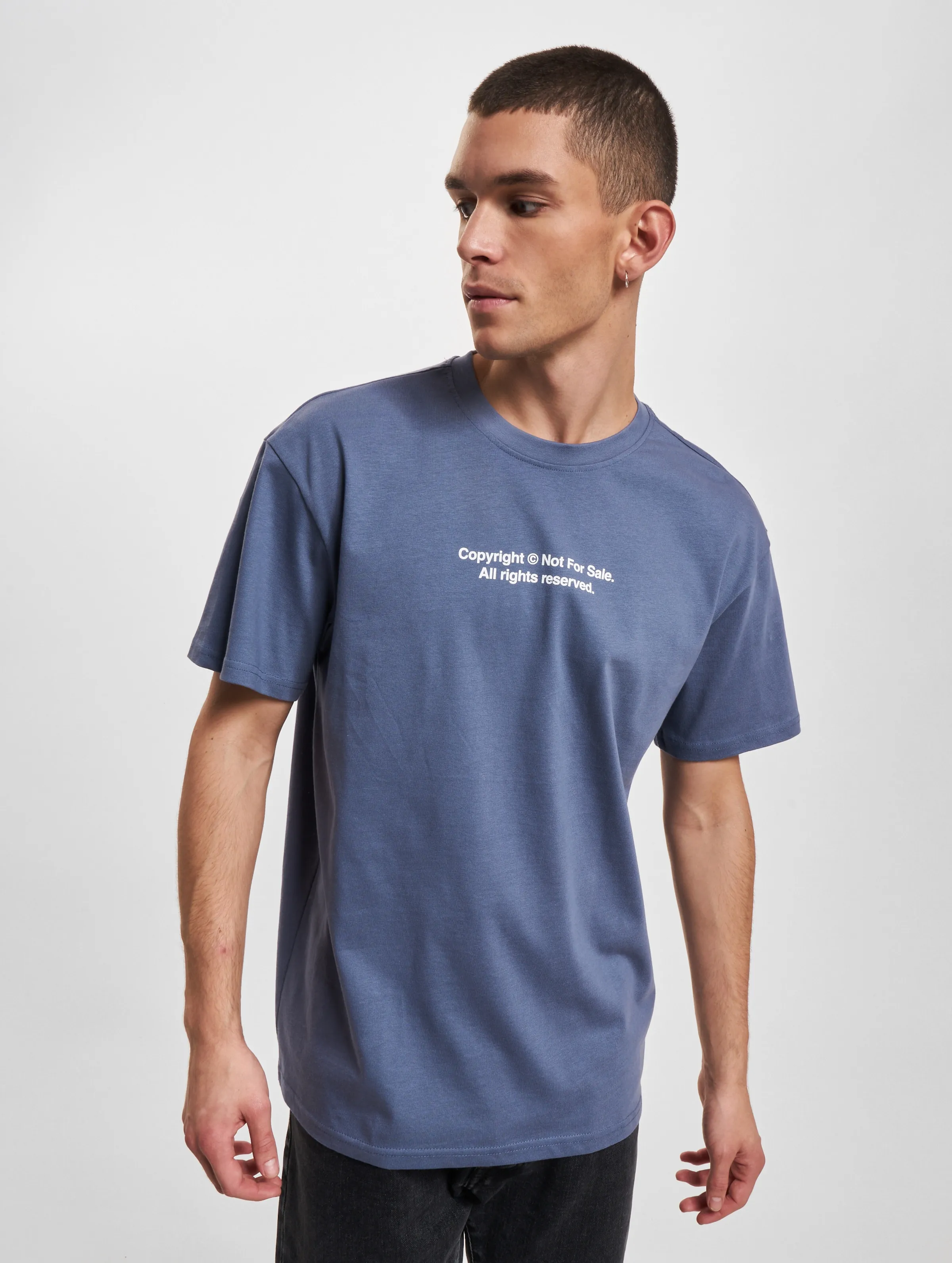 Mister Tee Upscale Fingerprint Oversize