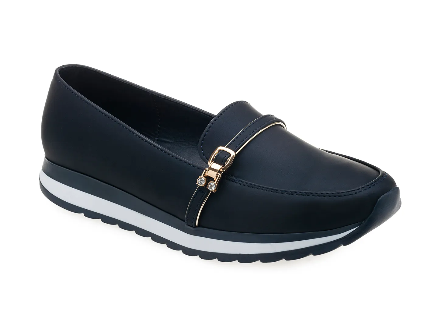 Mocasines Clasben 5815 Marino Para Mujer