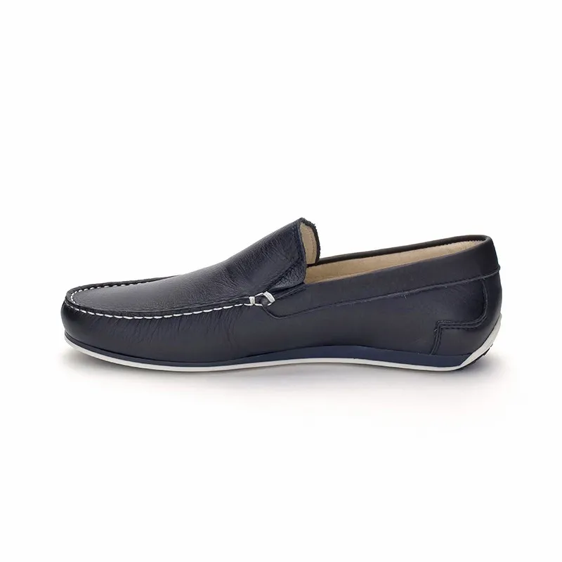 Mocasines Hombre Piel 416 Marino, de Comodo Sport