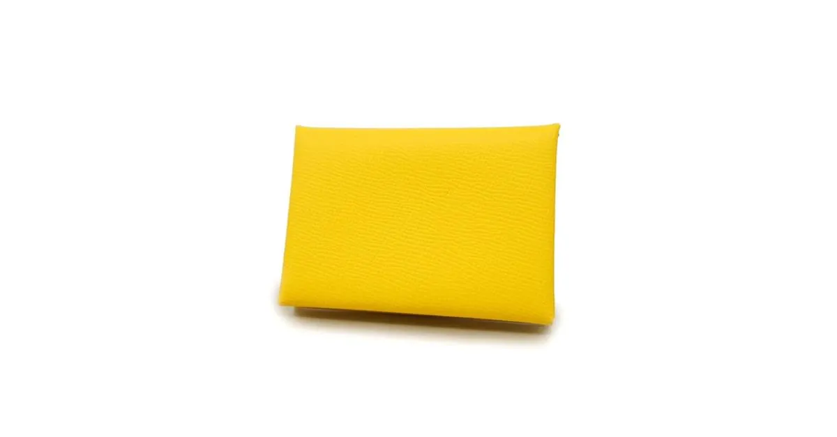 Monedero de cuero Epsom de Hermès 