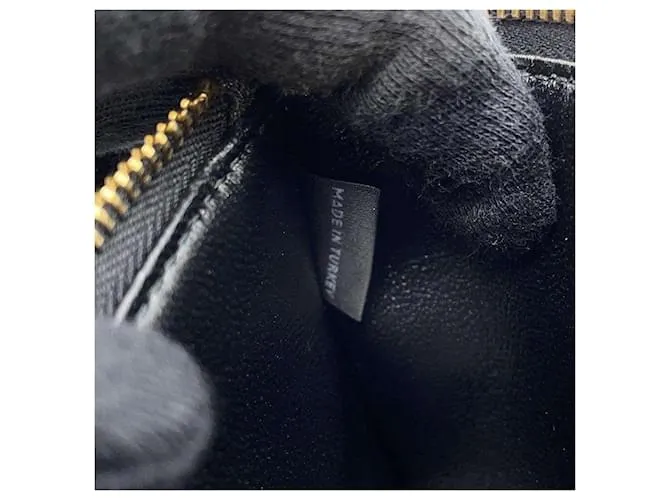 Monedero de cuero Miu Miu Negro 