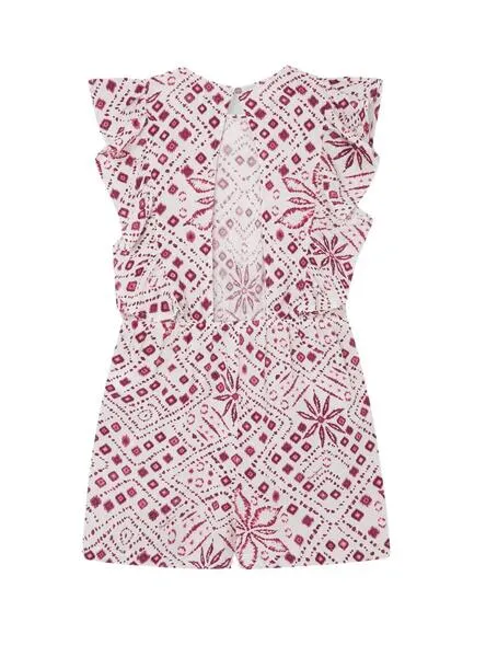 Mono Pepe Jeans Quinly rosa para niña