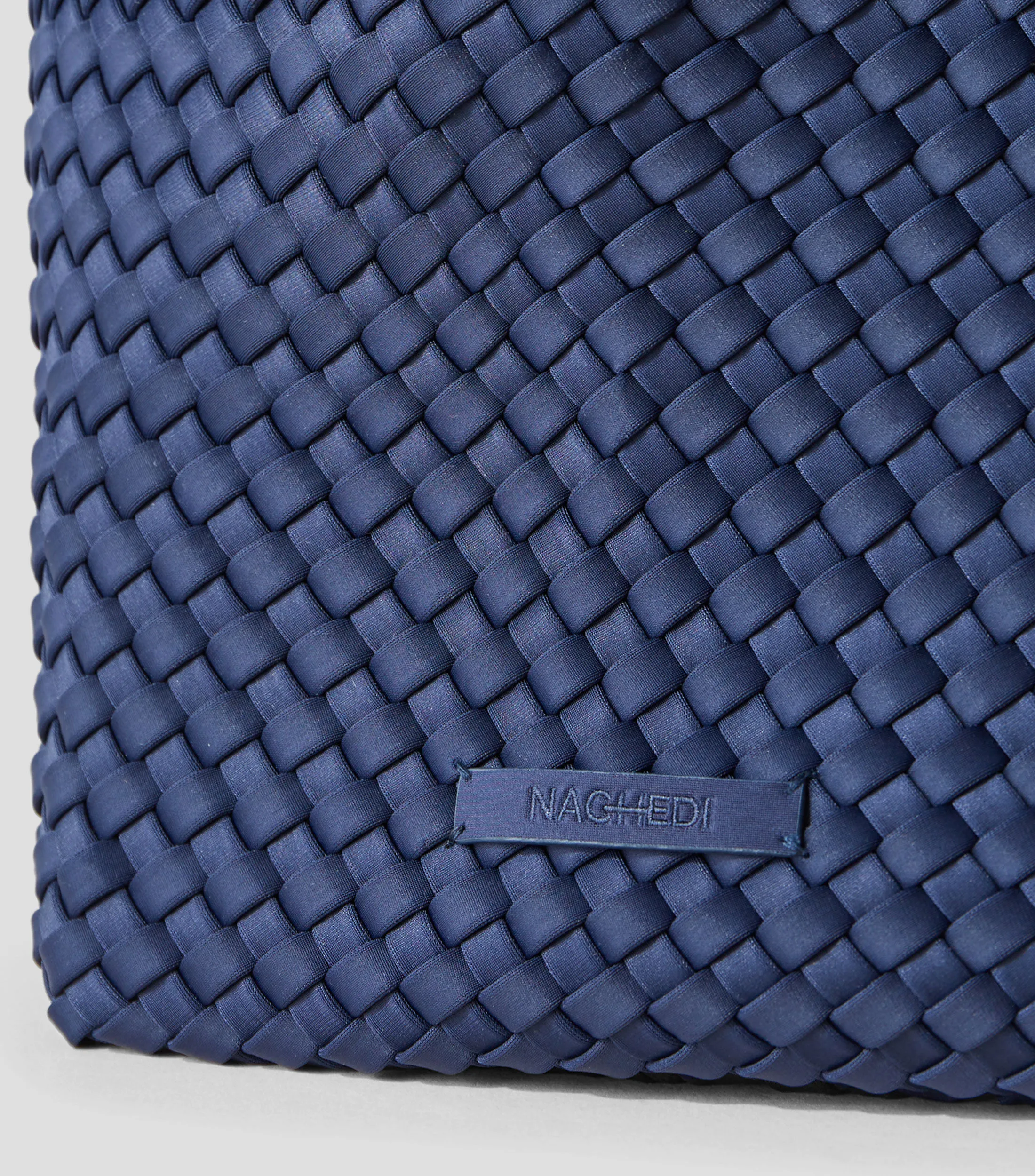 NAGHEDI Bolso Tote Azul St. Barths Mujer