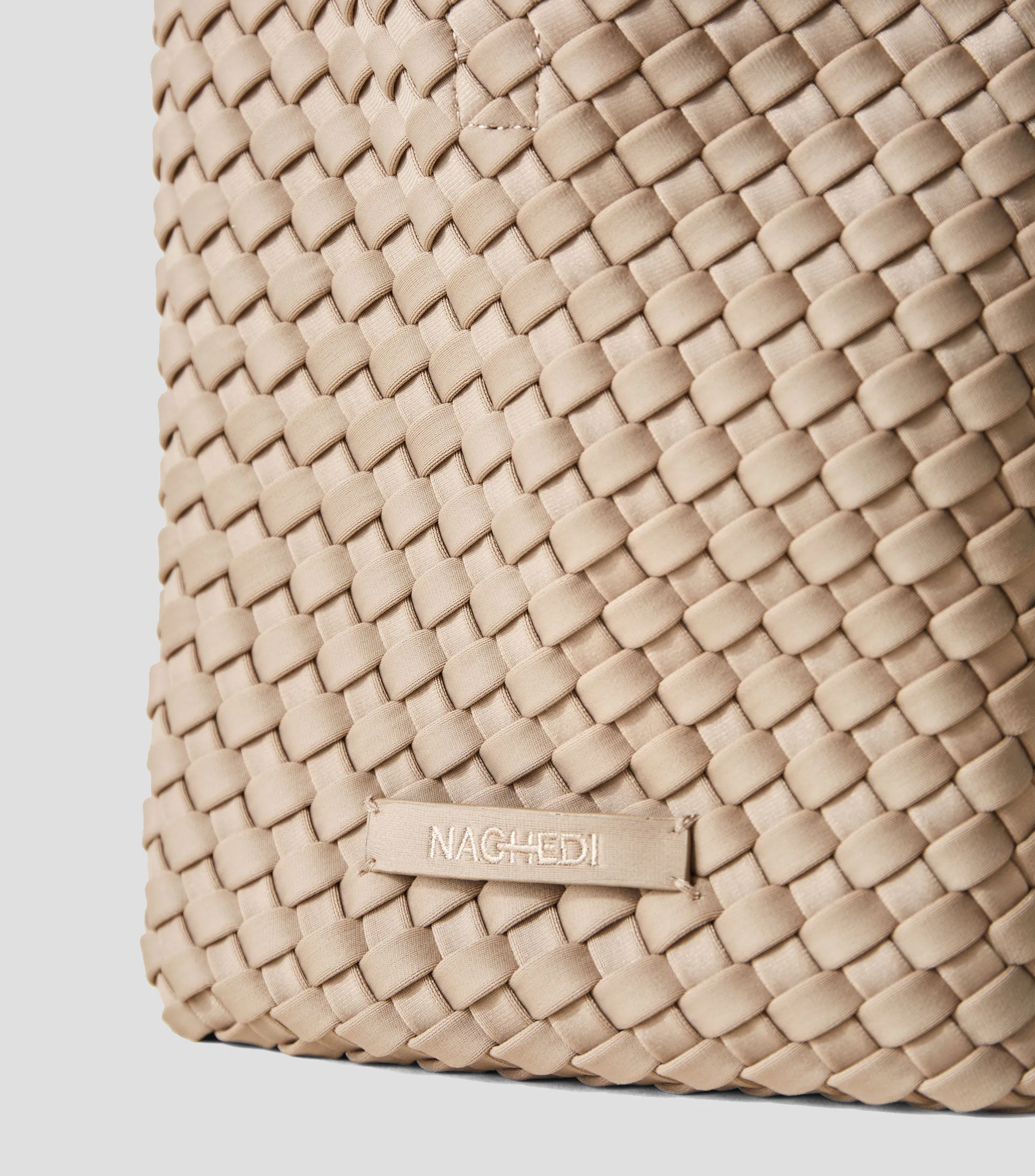 NAGHEDI Bolso Tote St. Barths Texturizado Mujer