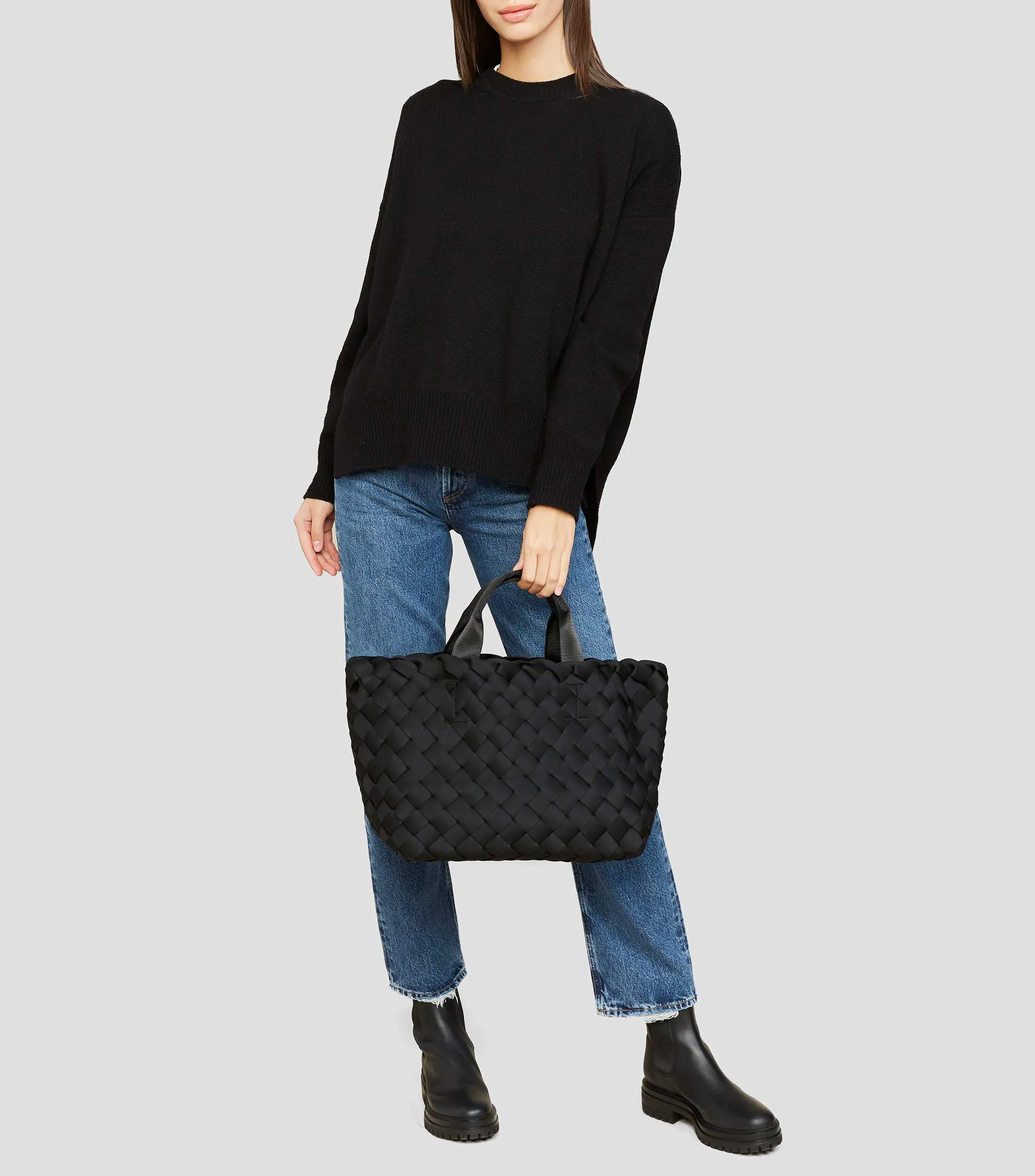 NAGHEDI Bolso Tote Tangier tejido Mujer