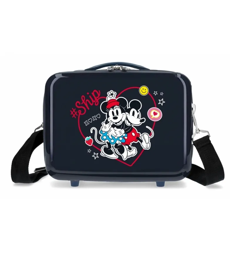 NECESER ABS MICKEY & MINNIE SHIP ALWAYS BE KIND ADAPTABLE MARINO 29X21X15CM