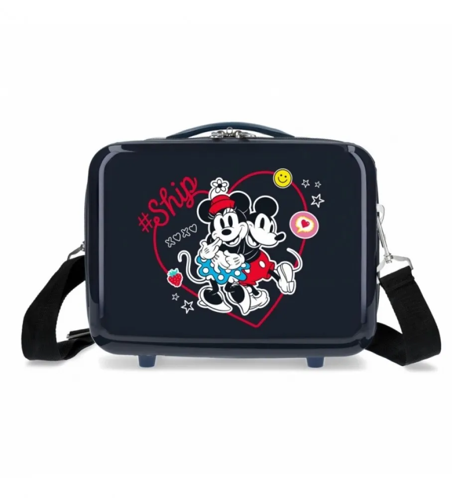 NECESER ABS MICKEY & MINNIE SHIP ALWAYS BE KIND ADAPTABLE MARINO 29X21X15CM