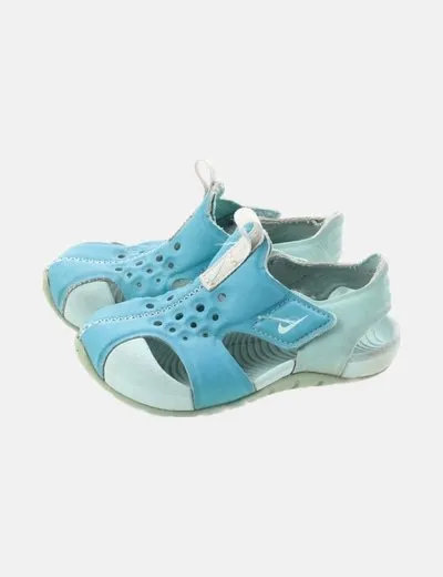 Nike Chancla azul básica