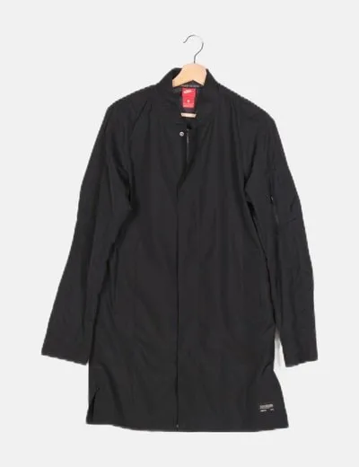 Nike Chaqueta impermeable negra