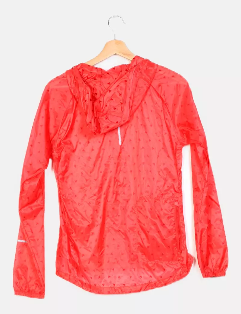 Nike Chaqueta impermeable rosa
