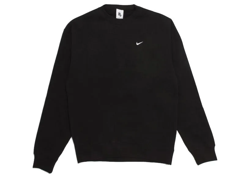 Nike Lab Fleece Crew Black/White