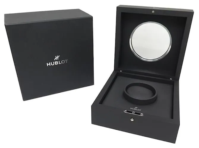 NUEVE CAJA PARA RELOJ HUBLOT EN006 CLASSIC FUSION BIG BANG MP NUEVA CAJA DE RELOJ Negro 