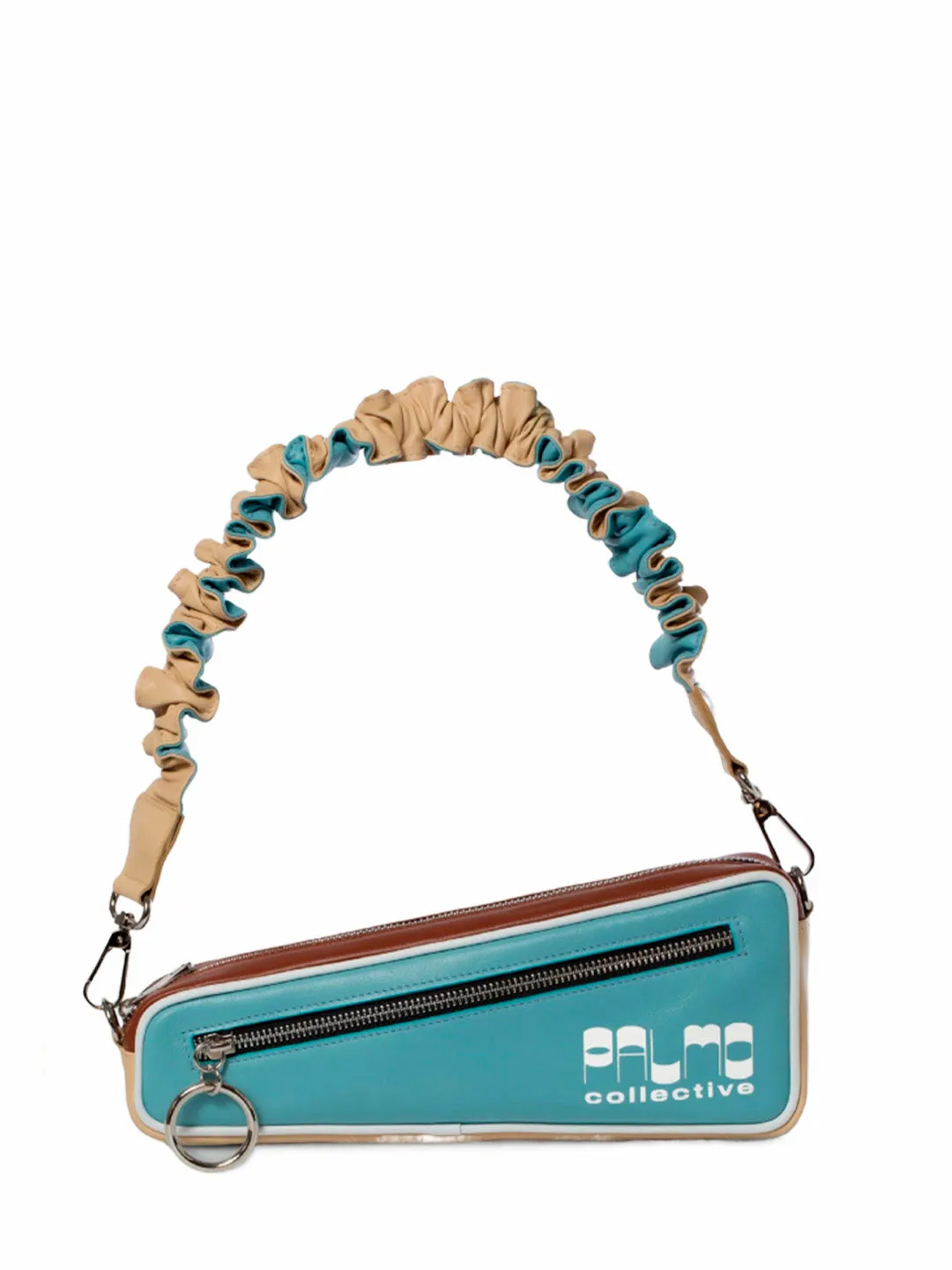 Ocaa Baguette bag blue color block