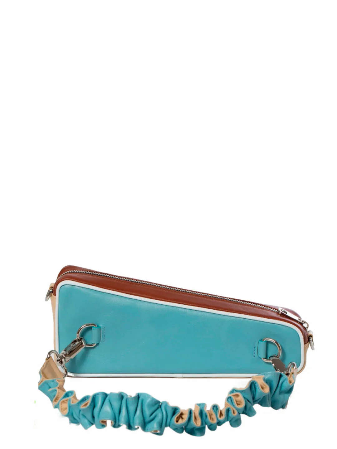 Ocaa Baguette bag blue color block
