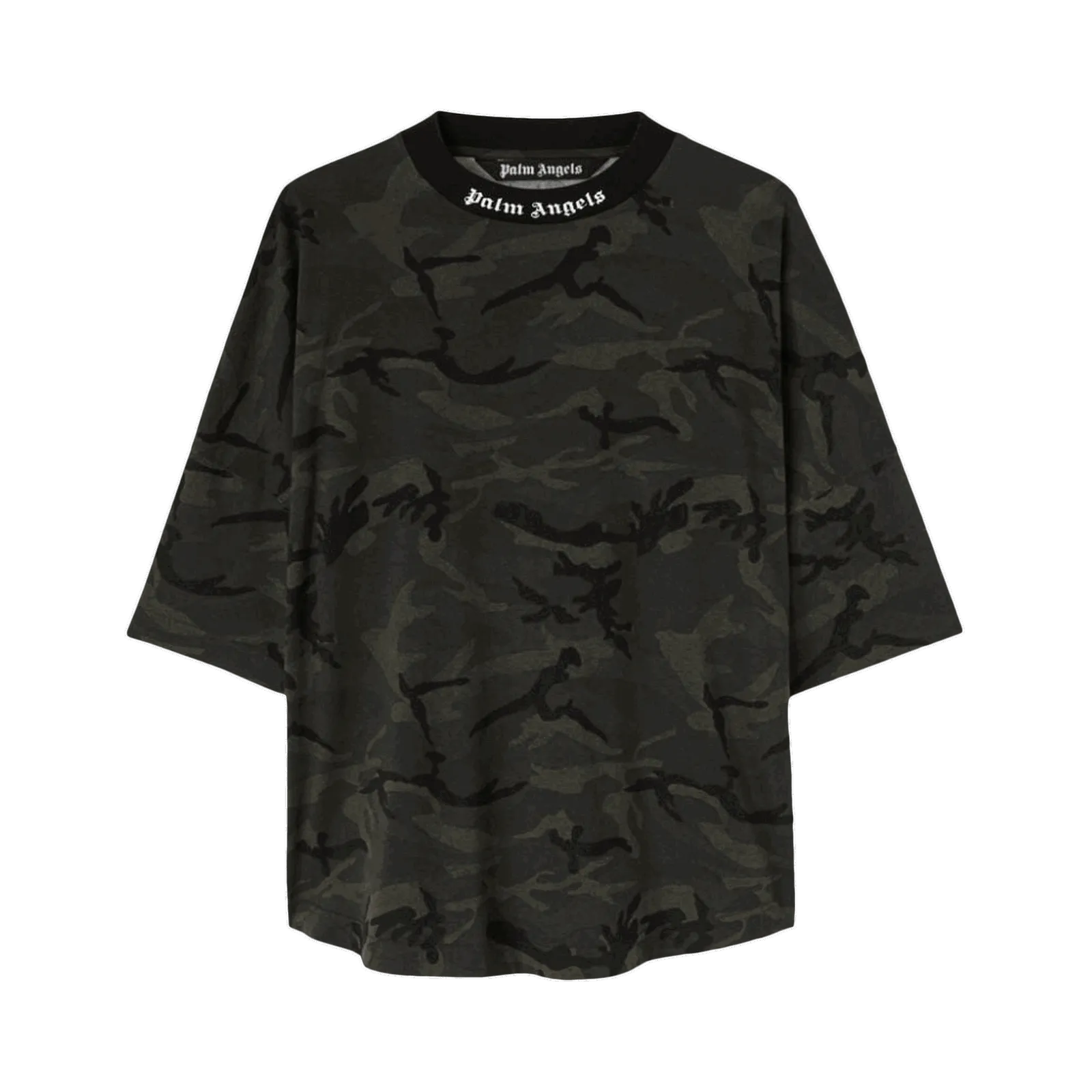 Palm Angels Camo Classic Logo Over Tee