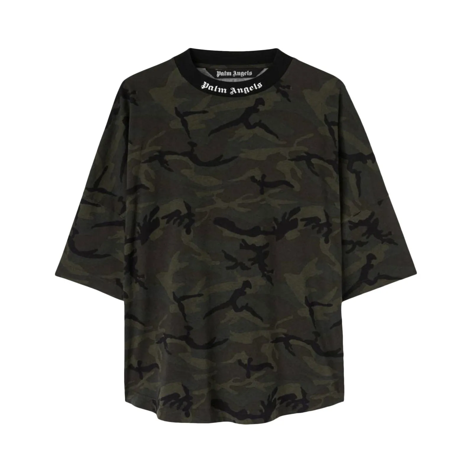 Palm Angels Camo Classic Logo Over Tee