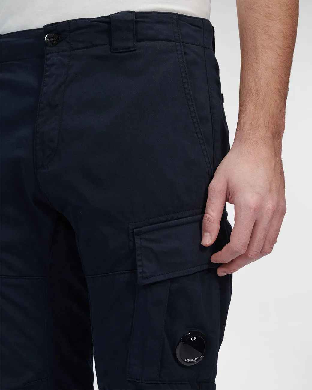 PANTALN CARGO STRETCH AZUL MARINO