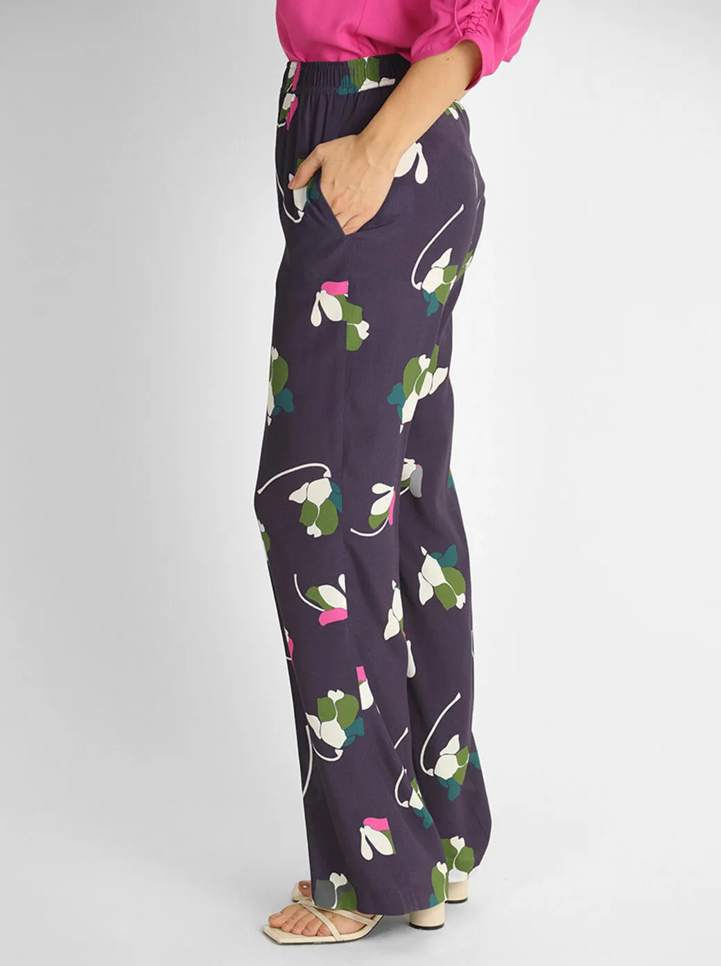 Pantalon azul marino Keyla