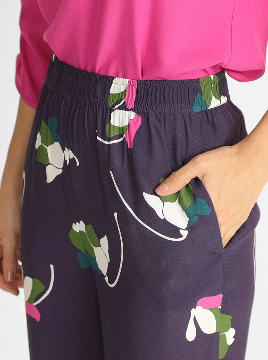 Pantalon azul marino Keyla