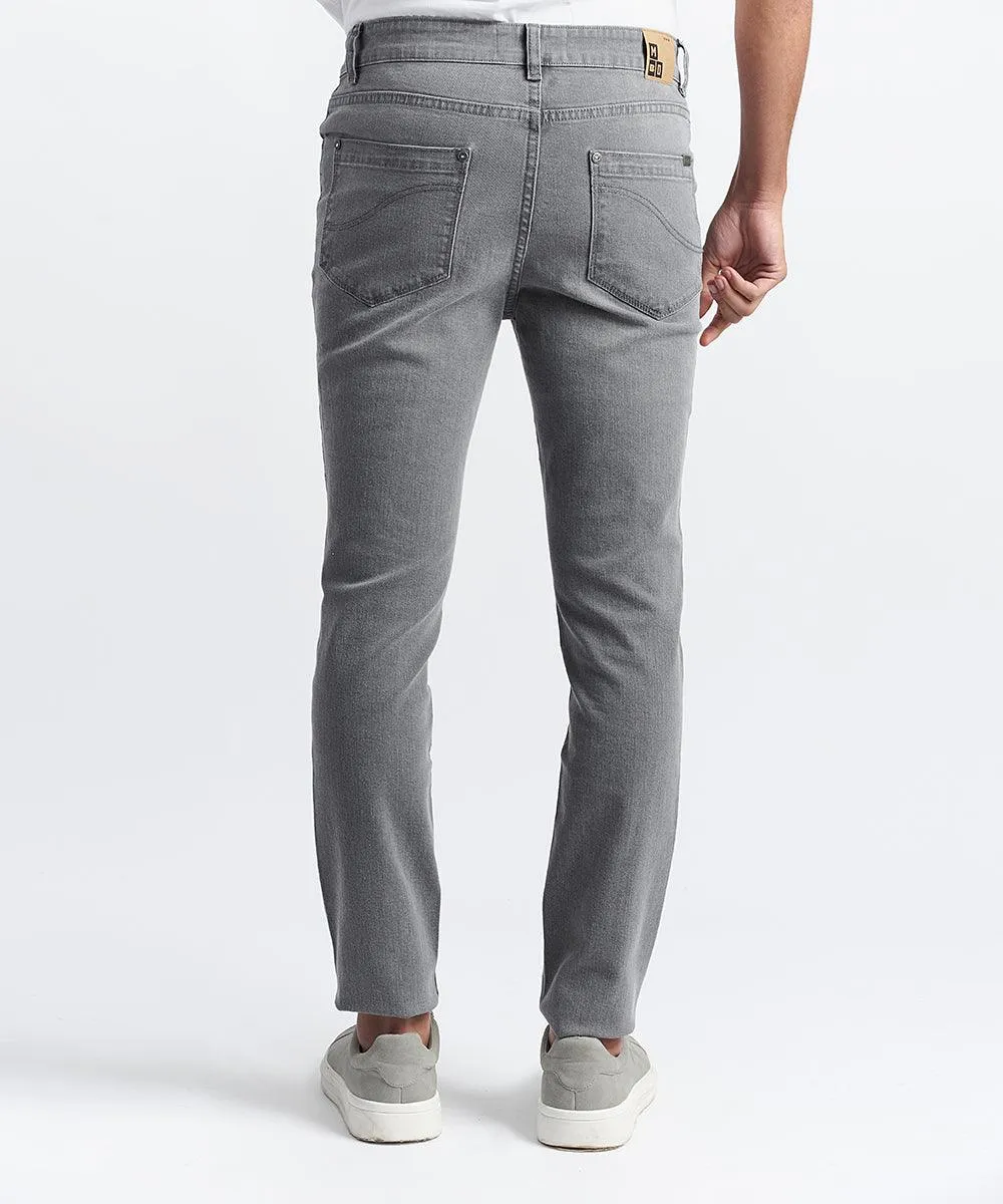 PANTALON DENIM SPANDEX SKINNY FIT GRIS PV24