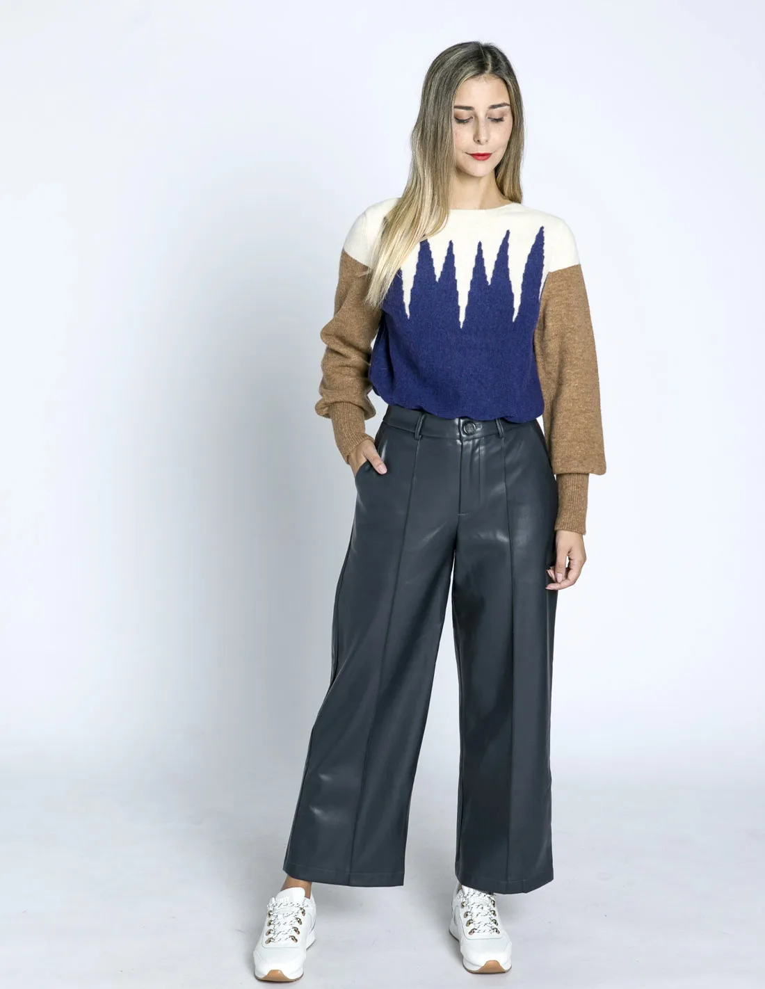 PANTALON ECOPIEL CERULEAN SKATIE