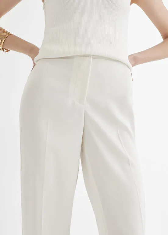 Pantalon flare costura central CRUDO Lola Casademunt