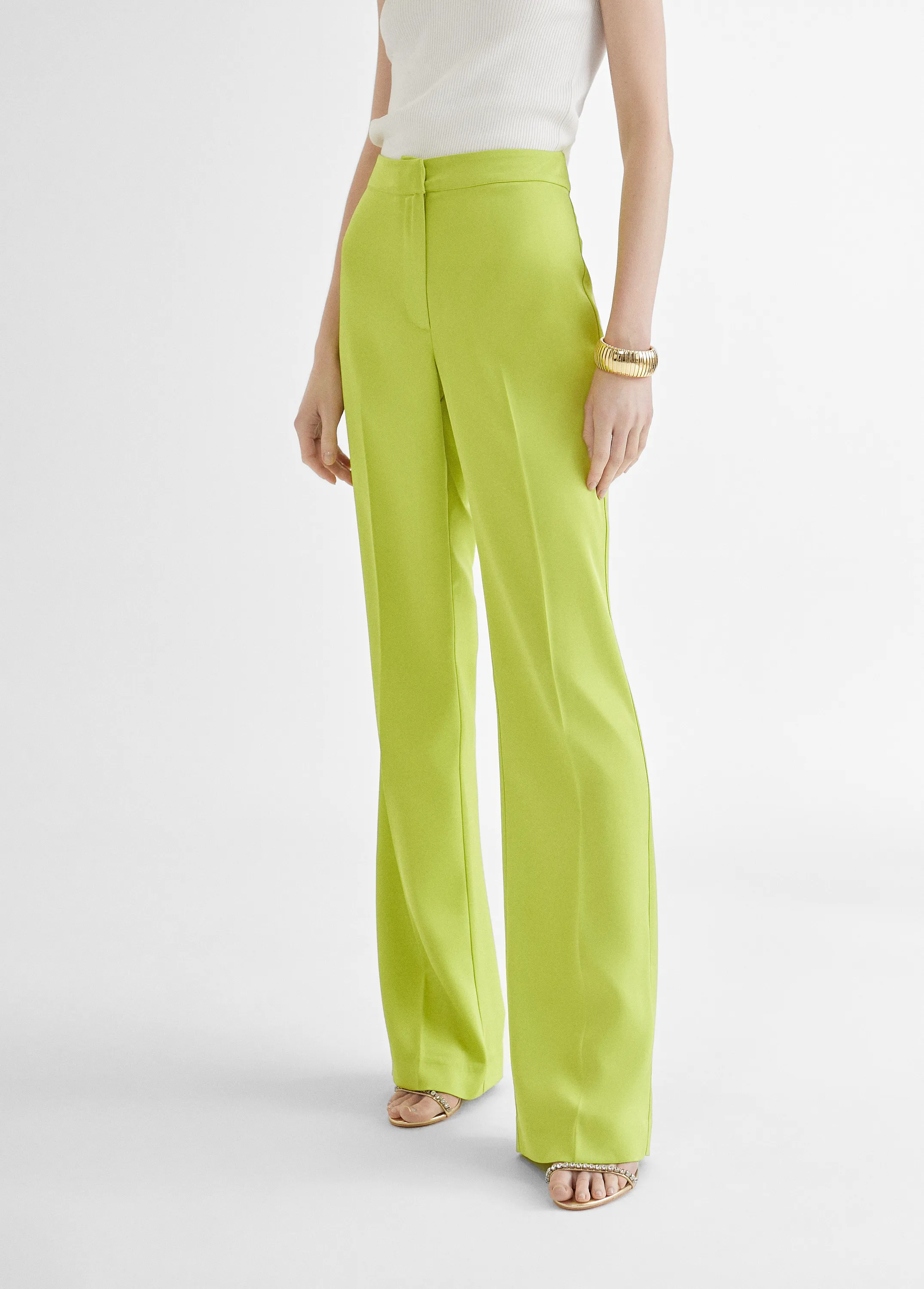Pantalon flare costura central LIMA Lola Casademunt