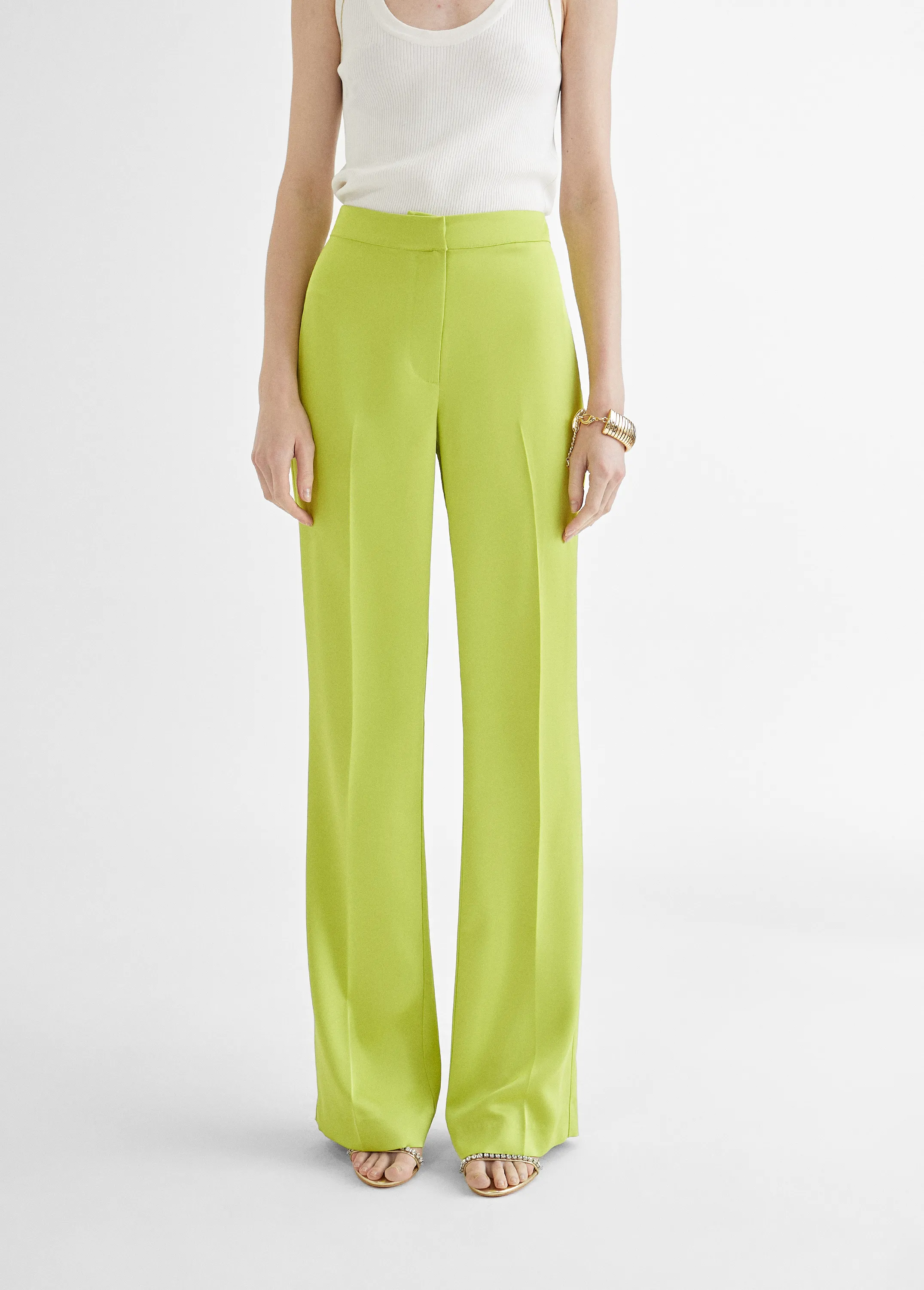 Pantalon flare costura central LIMA Lola Casademunt
