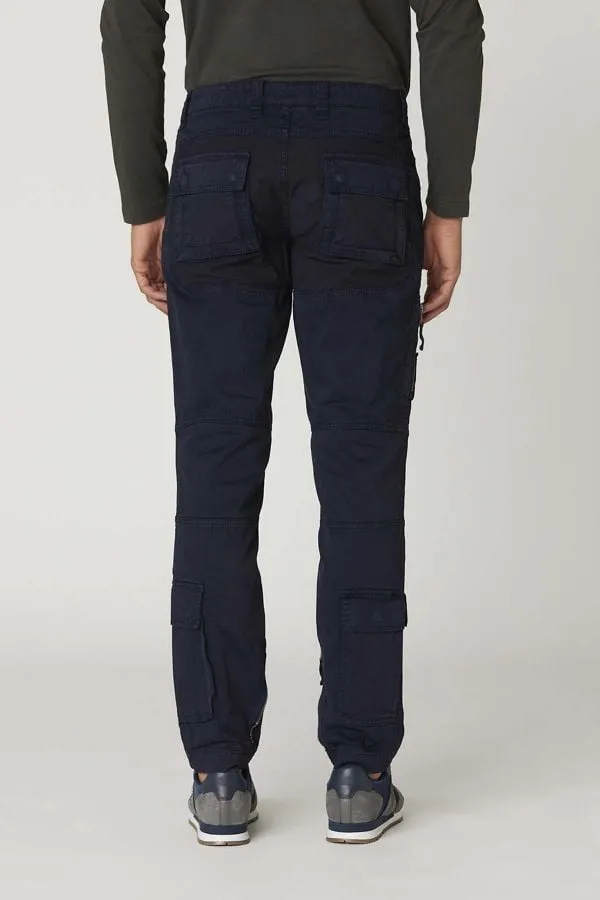 Pantalon Hombre Aeronautica Militare Pa1557Ct3170 Dark Blue