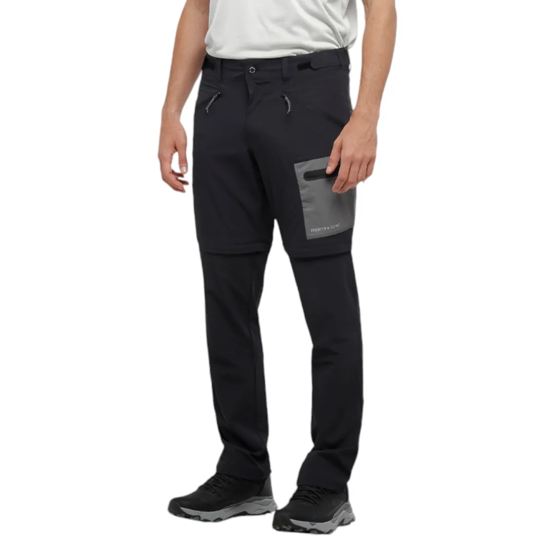 Pantalon Montagne Rex Trekking Desmontable Negro