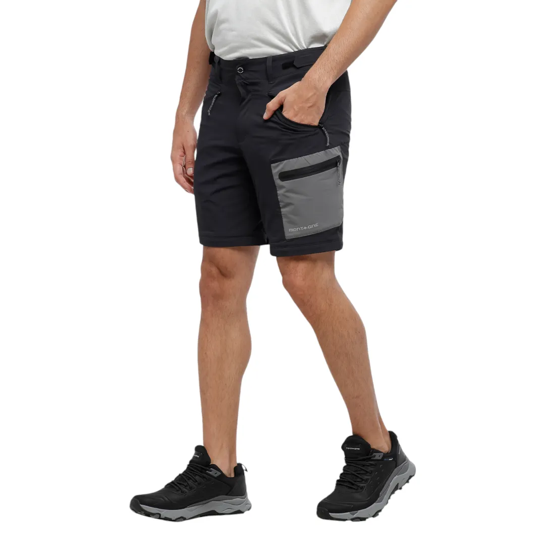 Pantalon Montagne Rex Trekking Desmontable Negro