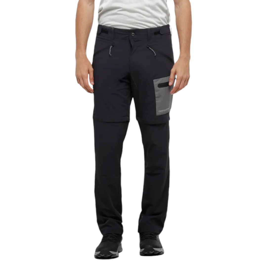 Pantalon Montagne Rex Trekking Desmontable Negro