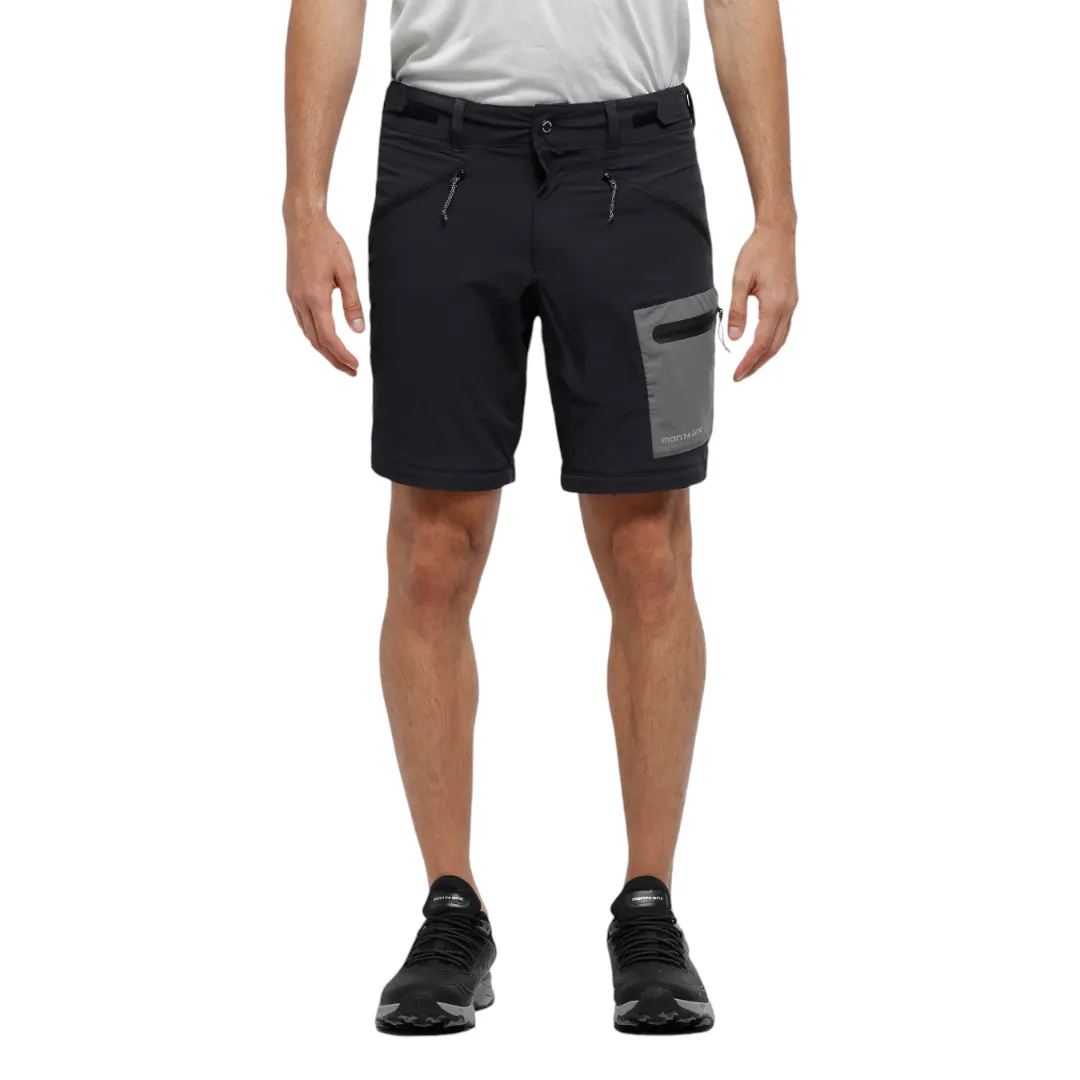 Pantalon Montagne Rex Trekking Desmontable Negro