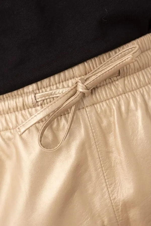 Pantalon Mujeres Oakwood Gift Metal Light Gold 644