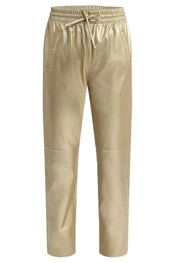 Pantalon Mujeres Oakwood Gift Metal Light Gold 644