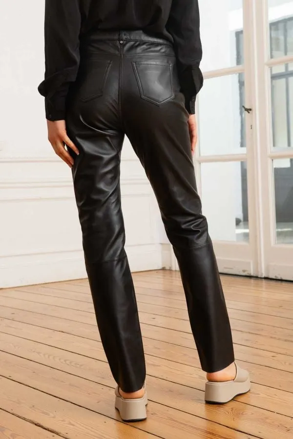 Pantalon Mujeres Oakwood Pretty Noir 501