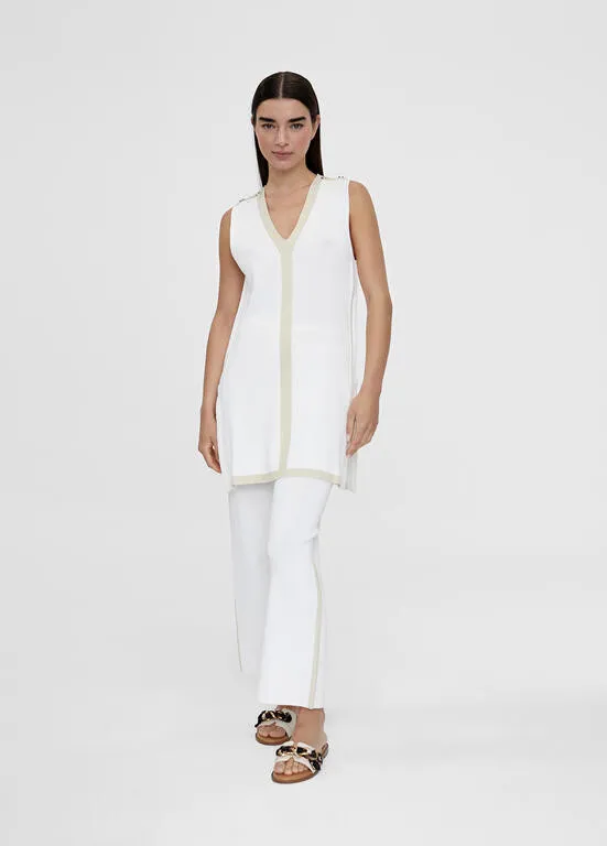 PANTALON PUNTO DETALLE LADOS CRUDOMETAL LOLA CASADEMUNT