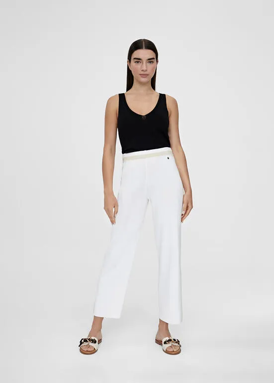 PANTALON PUNTO DETALLE LADOS CRUDOMETAL LOLA CASADEMUNT