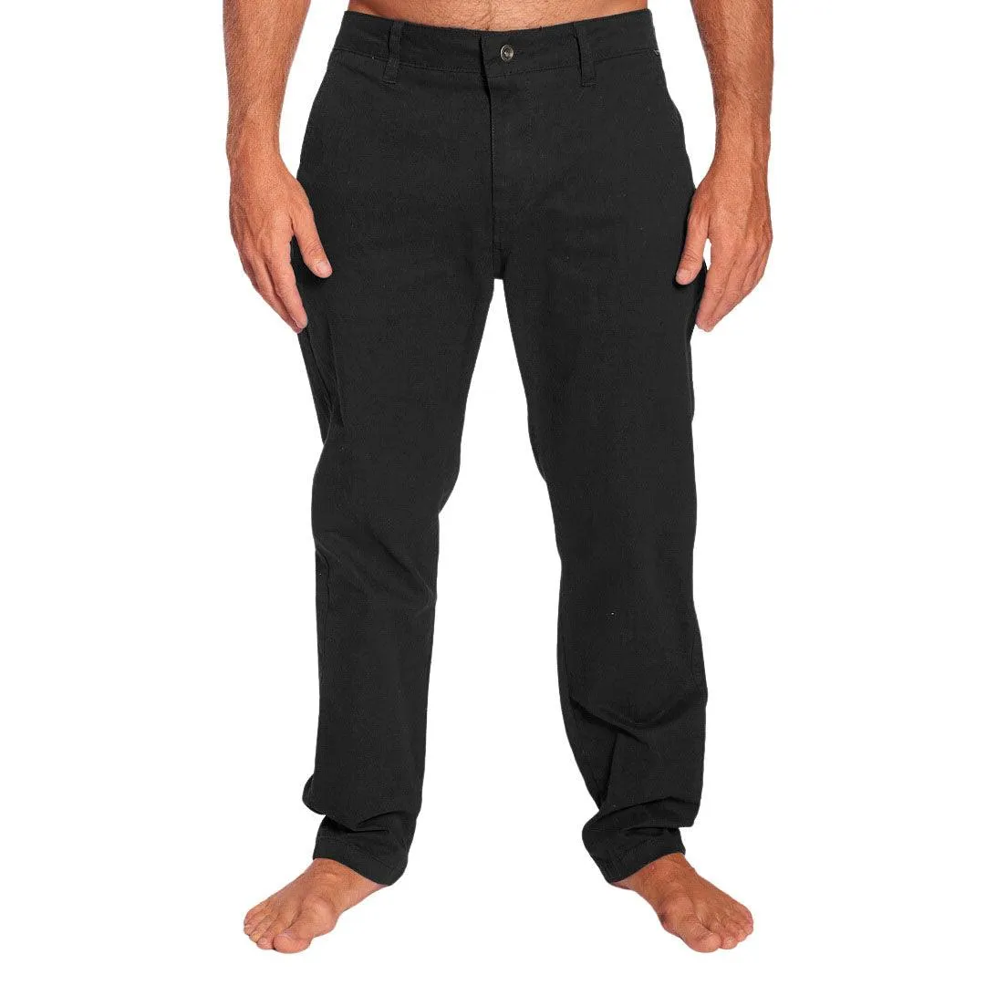 Pantalon Rip Curl Chino Str Fit Basic Negro