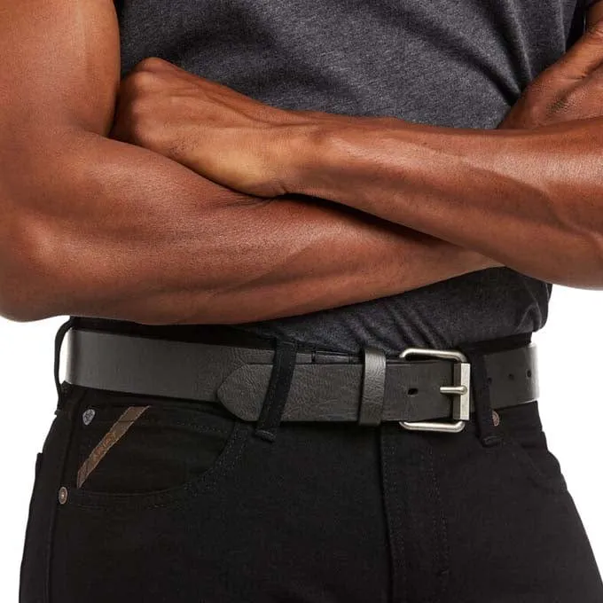 Pantalon Vaquero Recto M7 Negro