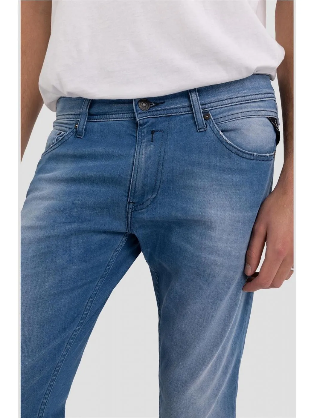 PANTALON VAQUERO REPLAY HOMBRE JONDRILL SKINNY XLITE