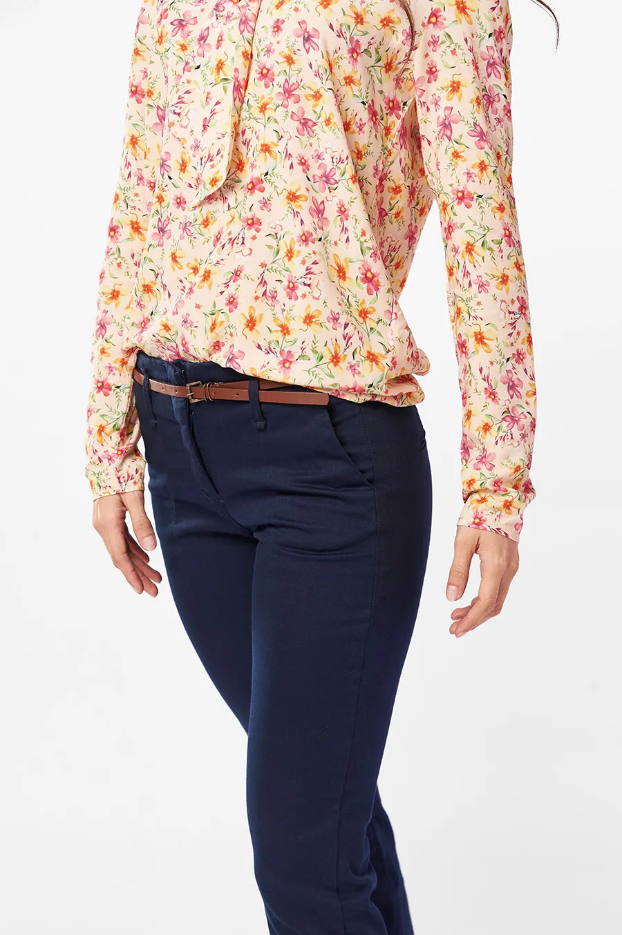 PANTALON WINDSOR SLIM C/CINTO