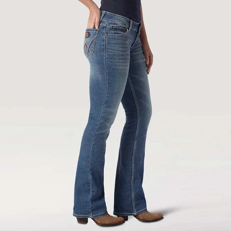Pantalon Wrangler Mid Rise Do Wash