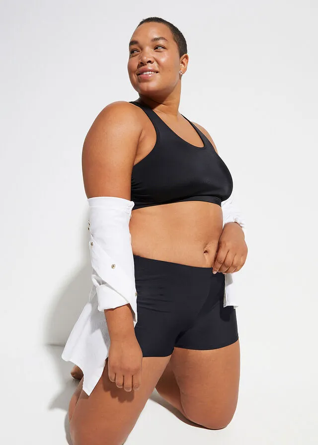 Pantalón de baño sostenible Negro