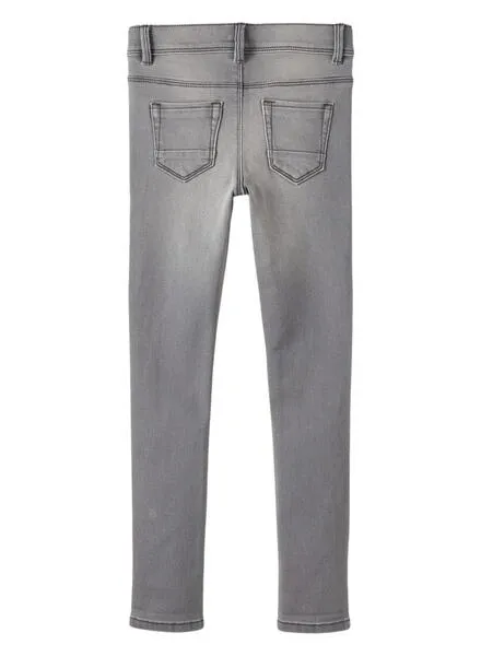Pantalón Name It Polly Gris Medio Para Niña