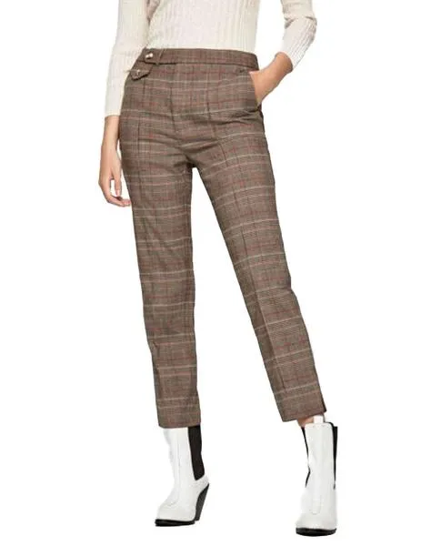 pantalón pepe jeans cuadros lia