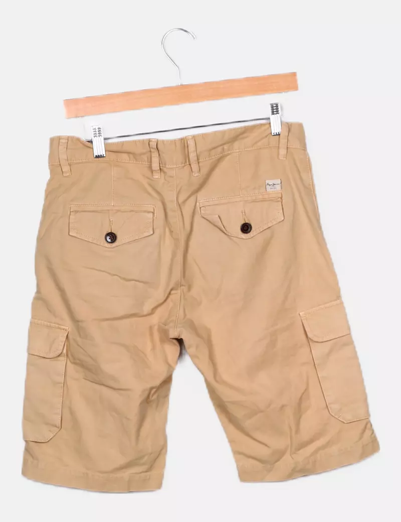 Pepe Jeans Bermuda cargo beige
